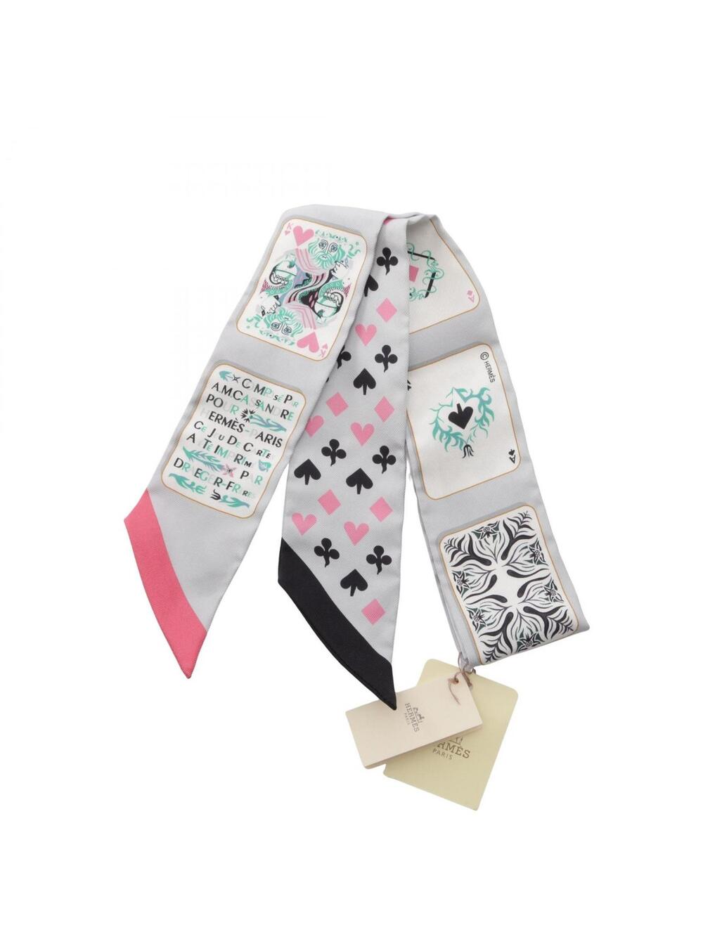 Hermes Twilly Jeu De Cartes Ribbon #381126H35B